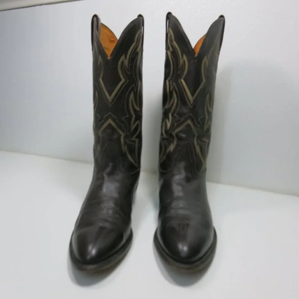 Nocona Boots Kicker Western Leather Cowboy Footwear Men's Shoes 11 D